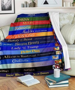 Disney Movies Disney Sherpa Blanket Fleece Blanket Funny Gifts