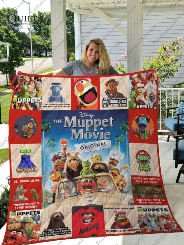 Disney The Muppet Movie For Fan Collection Quilt Blanket Bedding Set