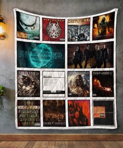 Disturbed Albums Quilt Blanket Bedding Set for Home Décor
