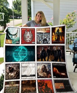 Disturbed Quilt Blanket Bedding Set for Home Décor