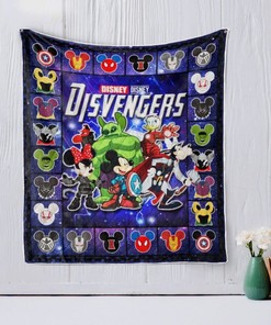 Disvengers Quilt Blanket Bedding Set for Home Décor