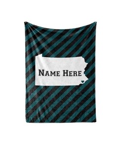 Doberman Pinscher Personalized Custom Blanket With Your Family Or Dog's Name - Great Gifts For Dog Lovers
