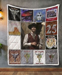 Doc Holliday Quilt Blanket Bedding Set for Home Décor