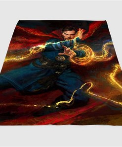 Doctor Strange Power Sherpa Fleece Blanket Gifts for Family, for Couple