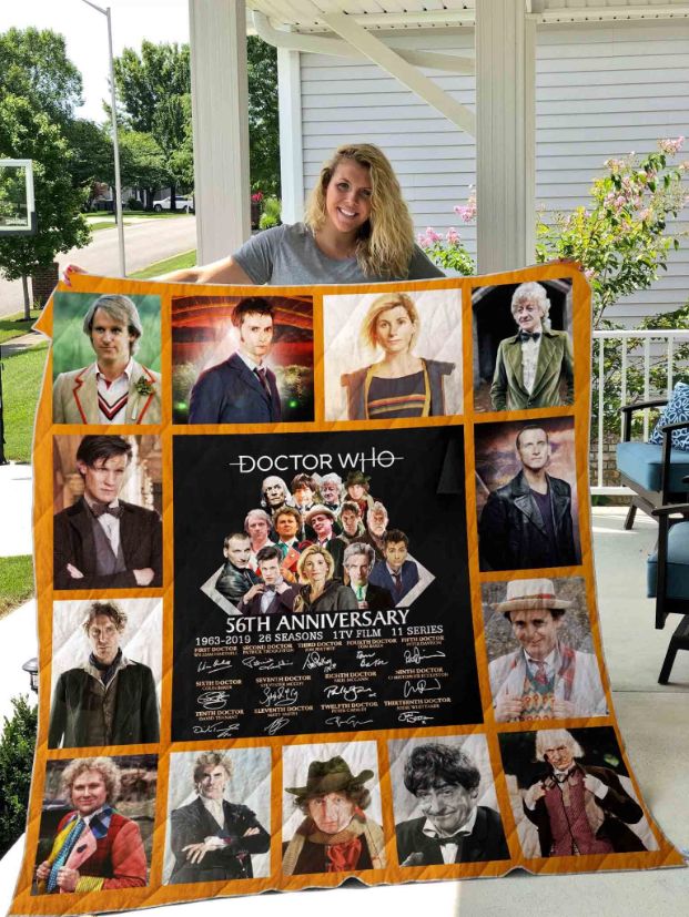 Doctor Who Love Quilt Blanket Bedding Set for Home Décor