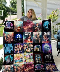 Doctor Who Quilt Blanket Bedding Set for Home Décor