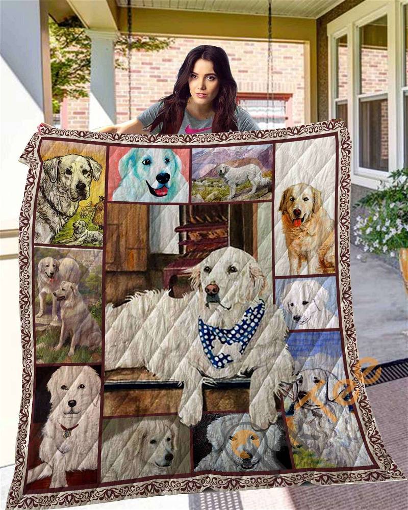Dog Kuvasz Quilt Blanket Bedding Set