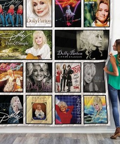 Dolly Parton For Fans Collection Quilt Blanket Bedding Set