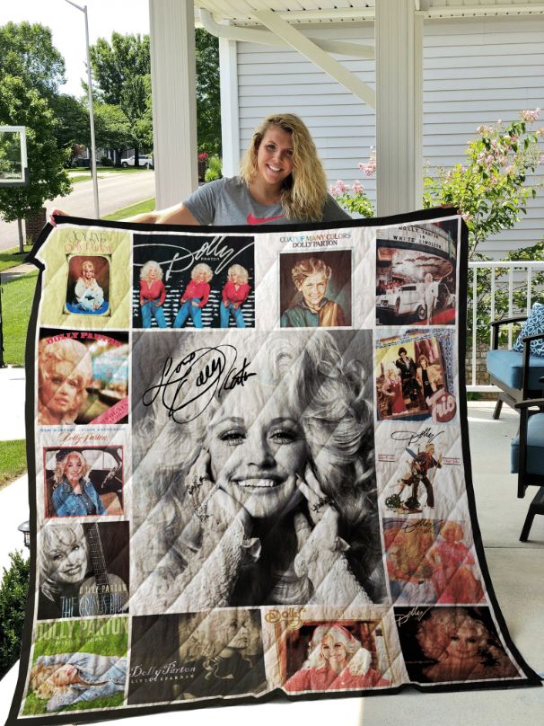Dolly Parton Quilt Blanket Bedding Set for Home Décor