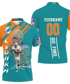 Dolphins Larry Csonka 3d Polo Shirt All Over Print Shirt 3d T-shirt