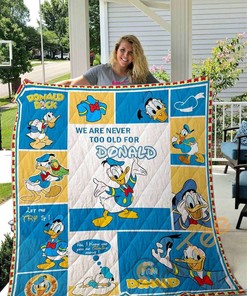 Donald Duck Quilt Blanket Bedding Set