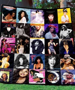 Donna Summer Inspired Personalized Quilt Blanket Bedding Set