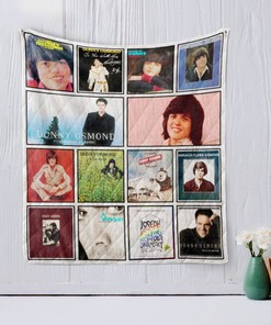 Donny Osmond Quilt Blanket Bedding Set for Home Décor