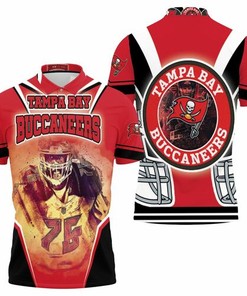 Donovan Smith 76 Tampa Bay Buccaneers 3D All Over Print Polo Shirt