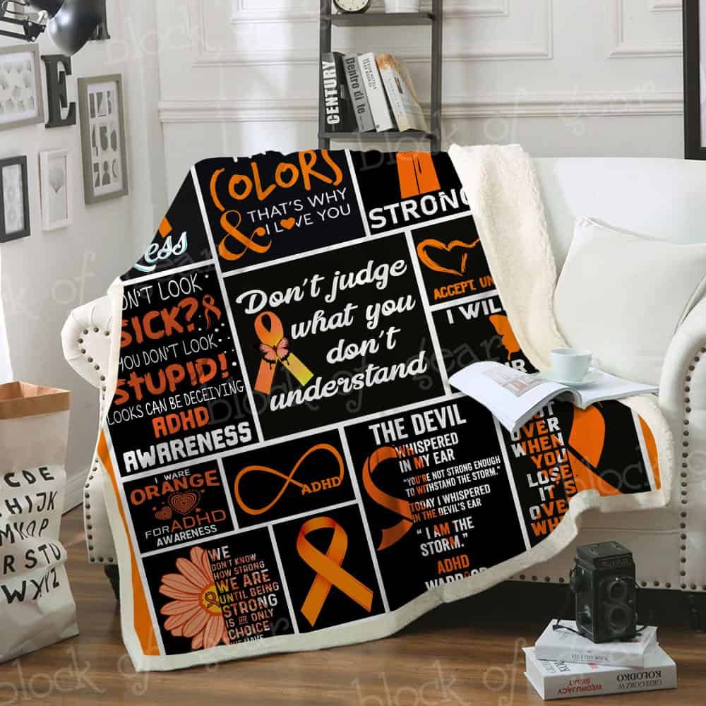 Don't Judge What You Don't Know Quilt Blanket