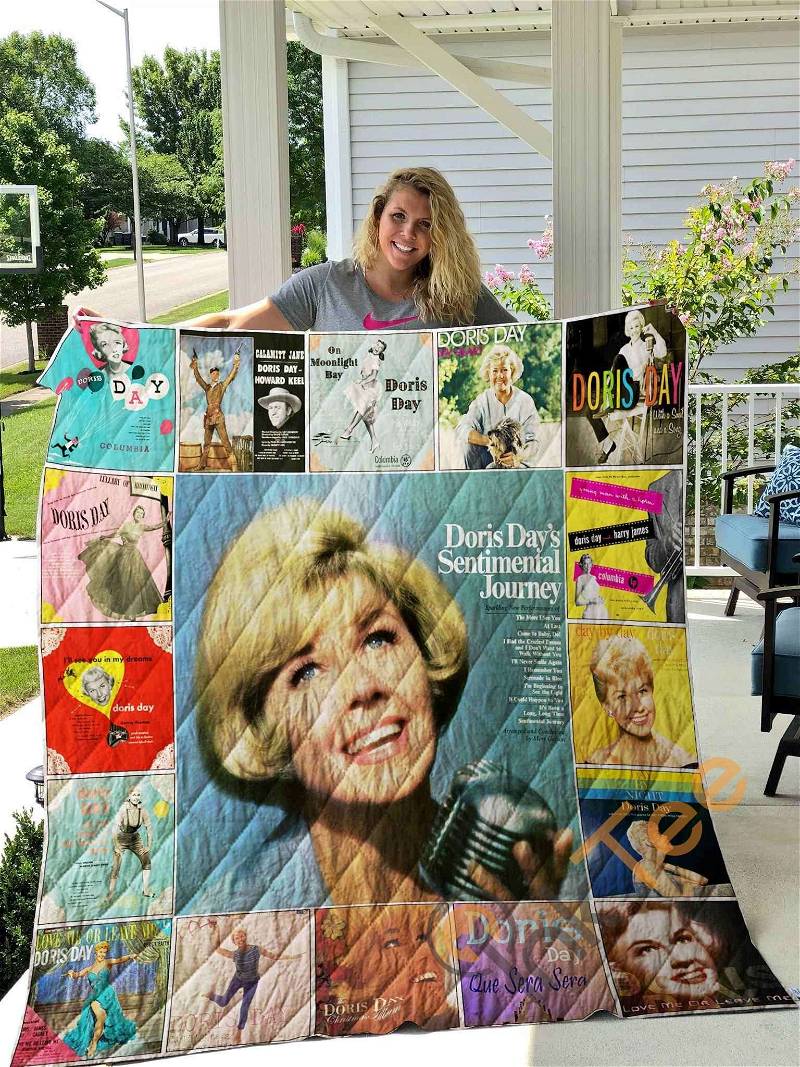 Doris Day Quilt Blanket Bedding Set