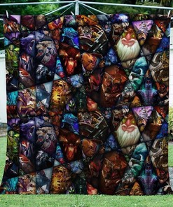 Dota 2 Hero Collection Washable Handmade Quilt Blanket Bedding Set-0369