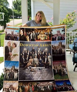 Downton Abbey 10th Anniversary Collection Quilt Blanket Bedding Set