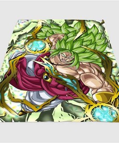 Dragon Ball Art Sherpa Fleece Blanket Gifts for Family, for Couple