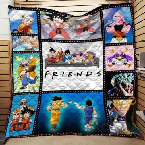 Dragon Ball Friends Quilt Blanket Bedding Set