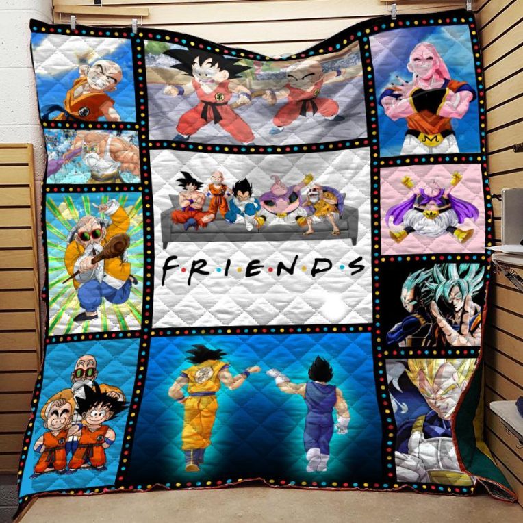 Dragon Ball Friends Quilt For Fans