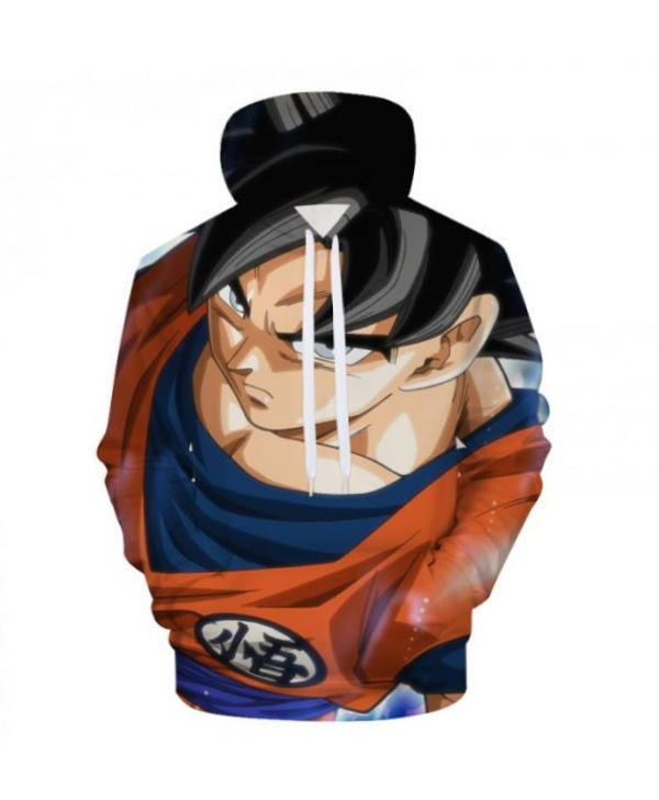 Dragon Ball Goku Dbz Anime 3D Hoodie Zipper Hoodie