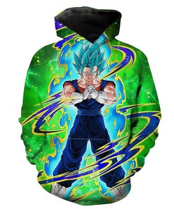 Dragon Ball Super Vegito Blue Hoodie 3D