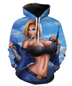 Dragon Ball Z Android Hoodie 3D