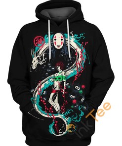 Dragon Haku Graffiti Hoodie 3D