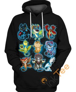 Dragon Kawaii Hoodie 3D