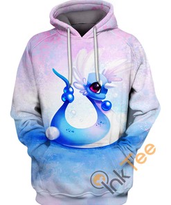 Dragonair Chibi Hoodie 3D