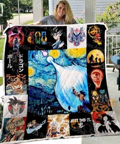 Dragonball Quilt Blanket Bedding Set