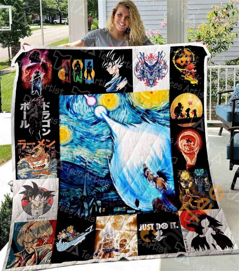 Dragonball Quilt Blanket Bedding Set