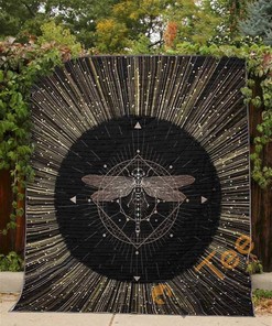 Dragonfly V5 Quilt Blanket Bedding Set