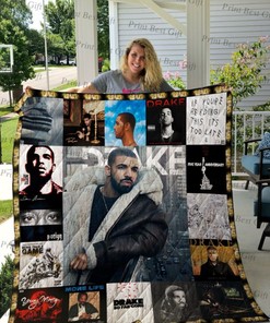 Drake Albums Co Poster More Life Quilt Blanket Bedding Set