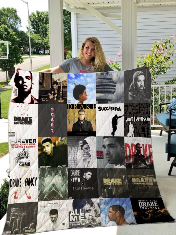 Drake Quilt Blanket Bedding Set for Home Décor