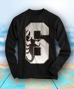 Drake Scorpion Ovo 6 Hip Hop Rap Long Sleeve Shirt