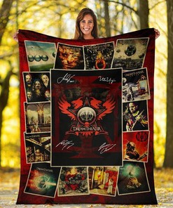 Dream Theater Rock Band Sherpa Fleece Blanket Gifts for Family, for Couple