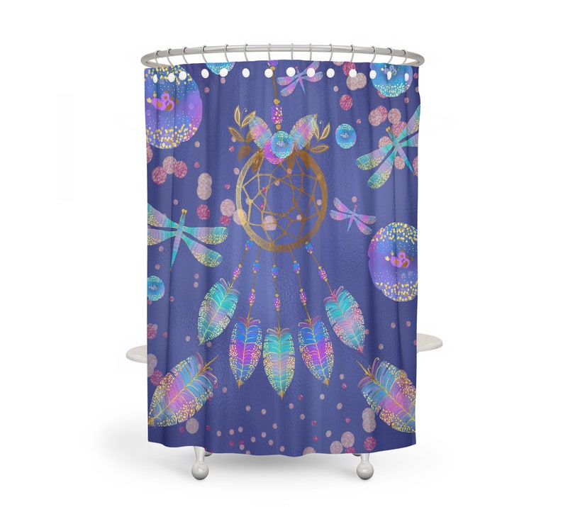 Dreamcatcher Shower Curtain - Image 2
