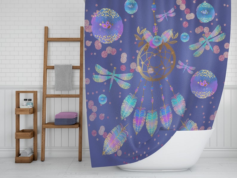 Dreamcatcher Shower Curtain - Image 3