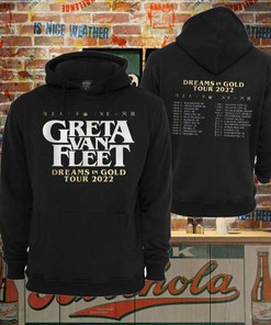 Dreams In Gold Tour 2022 Greta Van Fleet T-Shirt