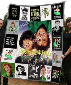 Drop Dead Fred Collection Quilt Blanket Bedding Set