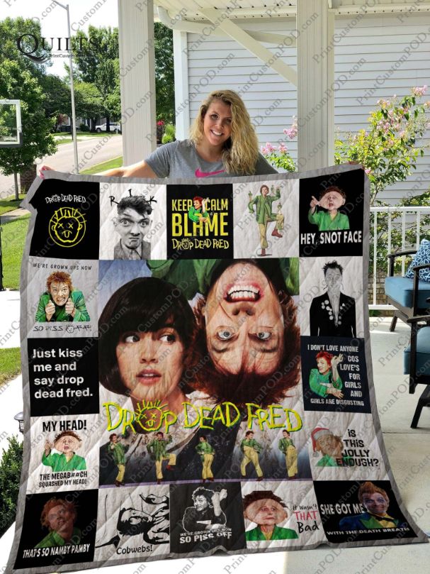 Drop Dead Fred Quilt Blanket Bedding Set for Home Décor