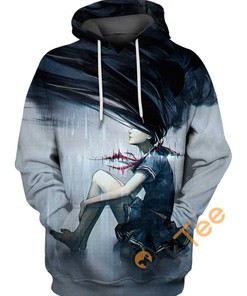 Drowning Me Anime Girl Hoodie 3D