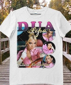 Dua Lipa - Future Nostalgia Vintage Inspired 90'S Rap Unisex T-Shirt