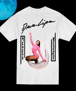 Dua Lipa Future Nostalgia - White T-Shirt
