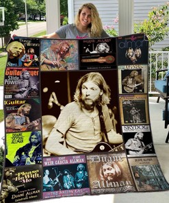 Duane Allman Quilt Blanket Bedding Set for Home Décor