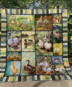Duck Quilt Blanket Bedding Set With Pillowcase Option