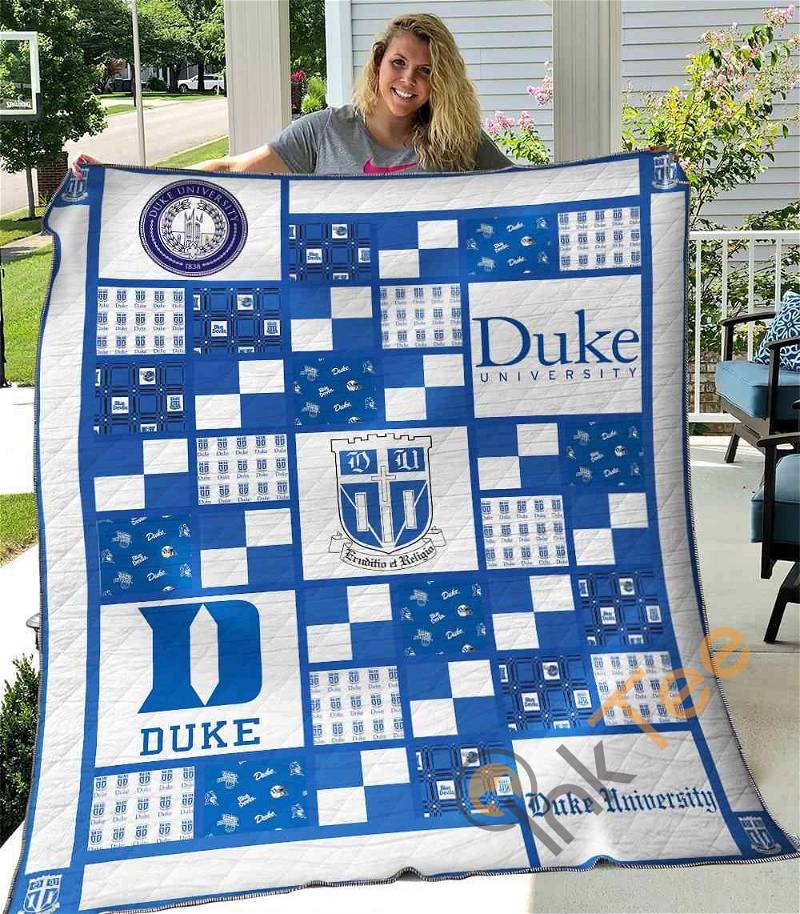 Duke Blue Devils 1 Quilt Blanket Bedding Set