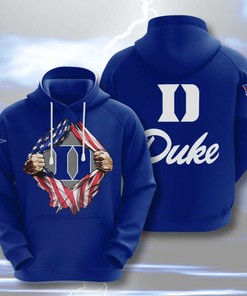 Duke Blue Devils Custom Hoodie 3D